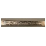 Vintage U.S. Brass Handle Saber with Scabbard