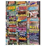 Marvel and DC Vintage Comic Book Lot: Hulk, Wolverine, Ka-Zar