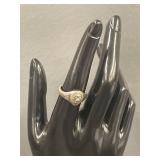 Sterling Silver Lion Head Ring 925 Vintage Jewelry