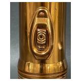 Vintage Winchester Brass & Chrome Cylindrical Flashlights