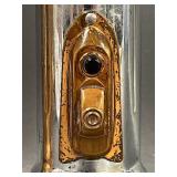 Vintage Winchester Brass & Chrome Cylindrical Flashlights
