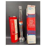 Lot Winchester Deluxe Hi-Power Fixt-Focus Flashlight & Set of Repro Calendar Prints