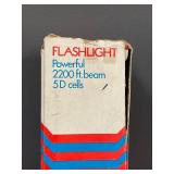 Lot Winchester Deluxe Hi-Power Fixt-Focus Flashlight & Set of Repro Calendar Prints