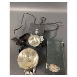 Lot Including Vintage Winchester Headlamp & Battery Box 1935