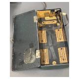 Lot Including Vintage Winchester Headlamp & Battery Box 1935