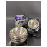 Lot Including Vintage Winchester Headlamp & Battery Box 1935