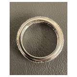 Eternity Ring Sterling Silver 5.08g Size 8