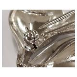 Vintage Danecraft Sterling Silver Leaf Brooch Pin