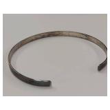 Vintage Sterling Silver Cuff Bracelet 