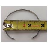 Vintage Sterling Silver Cuff Bracelet 