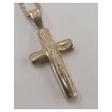 Sterling Silver Cross Pendant Necklace