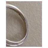 Sterling Silver Elegant Multi-Stone Ring with Emerald-Cut Center Stone
