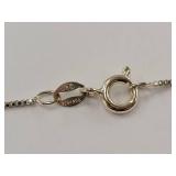 925 Sterling Silver Multi Color Stone Ice Cream Pendant Necklace