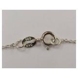 Sterling Silver Pearl Pendant Necklace