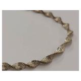 Twisted Italian Sterling Silver Bracelet