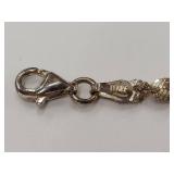 Twisted Italian Sterling Silver Bracelet