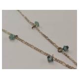 Sterling Silver Handcrafted Gemstone Pendant Necklace