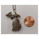 Petoskey Stone Michigan Necklace