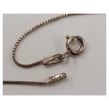Sterling Silver Butterfly Iridescent Stone Necklace