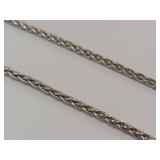 Italian Sterling Silver Rope Chain