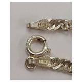 Italian Sterling Silver 925 Chain Necklace