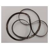 Vintage 925 Silver Herringbone Chain