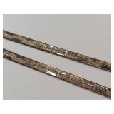 Vintage 925 Silver Herringbone Chain