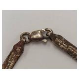 Vintage 925 Silver Herringbone Chain