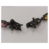 Italian Multi Color Stone Bracelet Elegant Colors - Magnetic