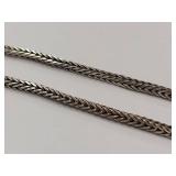 Carezzio Sterling Silver Chain Necklace - Elegant