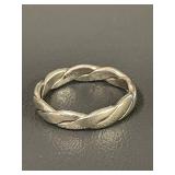 Sterling Silver Braided Ring