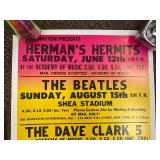 Age Unknown-Concert Poster: The Beatles, Kinks, Hermits