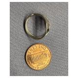 Vintage Abstract Sterling Silver 925 Ring Size 4.5