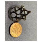 Vintage Sterling Silver 925 Openwork Statement Ring