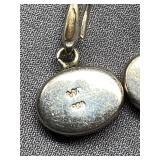 Elegant Turquoise 925 Sterling Silver Drop Earrings