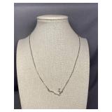 Elegant Zodiac Gemstone & Constellation Necklace Sterling Silver 925
