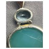 Sterling Silver 925 Gemstone Pendant
