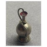 Vintage Sterling Silver 925 Decorative Unique Charm Pendant