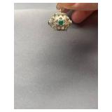 Ornate Filigree Sterling Silver 925 Charm Pendant