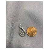 Sterling Silver 925 Loop Pendant