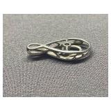 Sterling Silver 925 Loop Pendant