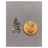 Elegant 925 Sterling Silver Pendant Initial Jewelry