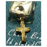 Transitions 24k Gold Plated Italian Bracelet Charm