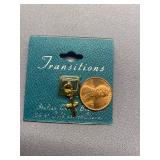 Transitions 24k Gold Plated Italian Bracelet Charm