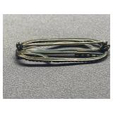 Vintage Artistic Sterling Silver 925 Brooch 5.77 Grams