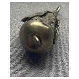 Vintage Pear-Shaped Sterling Silver 925 Pendant