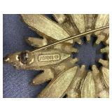 Brooch Collection incl. Avon & Monet Vintage Pins
