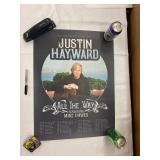 Justin Hayward All The Way Tour Poster