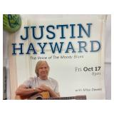 Justin Hayward Concert Poster Moody Blues