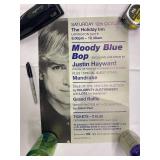 Age Unknown-Justin Hayward Concert Poster